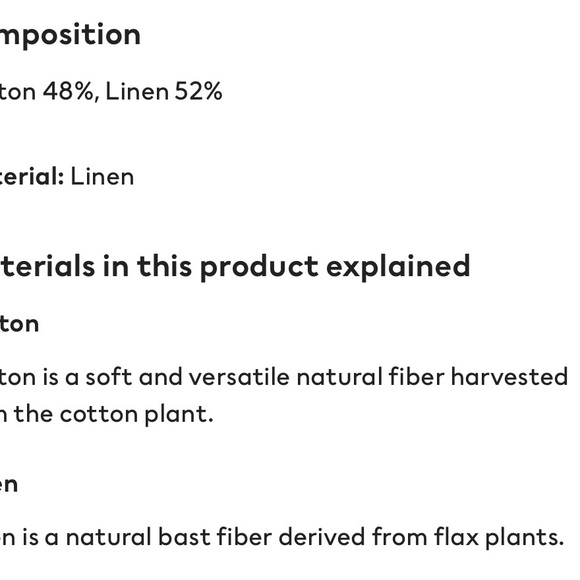 H&M Linen blend tunic-dress - Picture 4 of 5